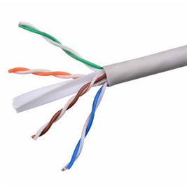 250MHz naakte de Kabelkat 6 305M Broodje 23AWG van Koperutp Ethernet Met lange levensuur