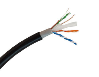 De aanleg van kabelnetten van van de het Netwerkkabel CCA/CU van Systeemcat5e pvc Leider 0.45mm0.51mm