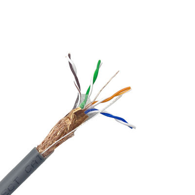 1000ft 4 Paar 24 AWG-Kabel Naakt Koper Cat5e Sftp Lan Network Cable